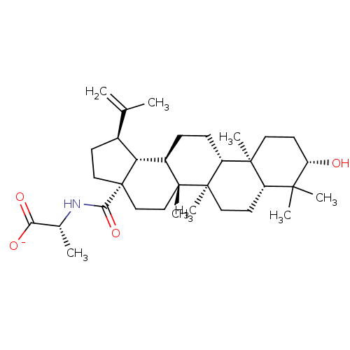 Chemical structure of BindingDB Monomer ID 50107839