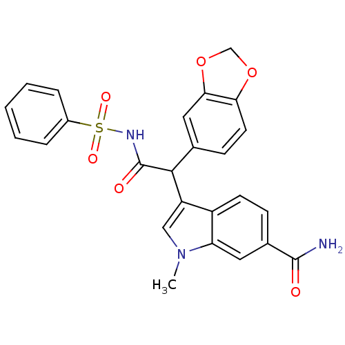 Chemical structure of BindingDB Monomer ID 50108197