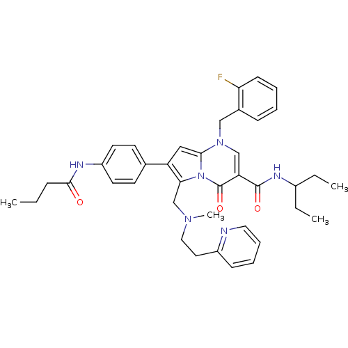 Chemical structure of BindingDB Monomer ID 50109233