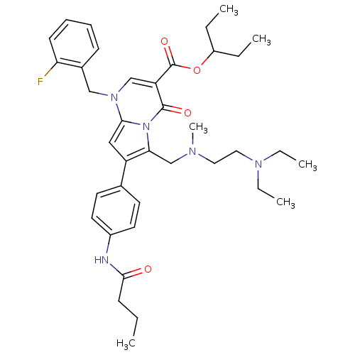 Chemical structure of BindingDB Monomer ID 50109249