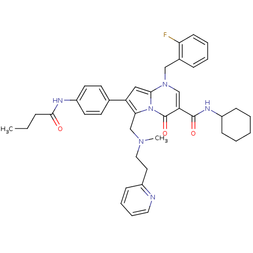 Chemical structure of BindingDB Monomer ID 50109259