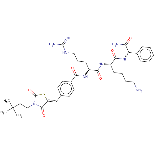 Chemical structure of BindingDB Monomer ID 50109267
