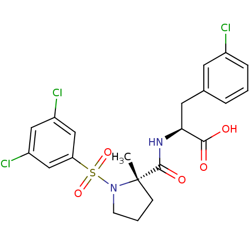 Chemical structure of BindingDB Monomer ID 50109974