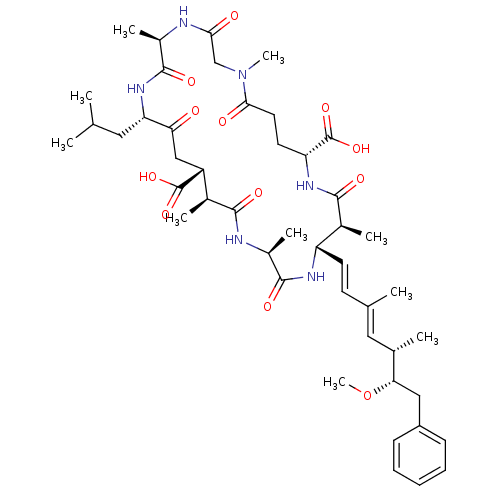 Chemical structure of BindingDB Monomer ID 50110682