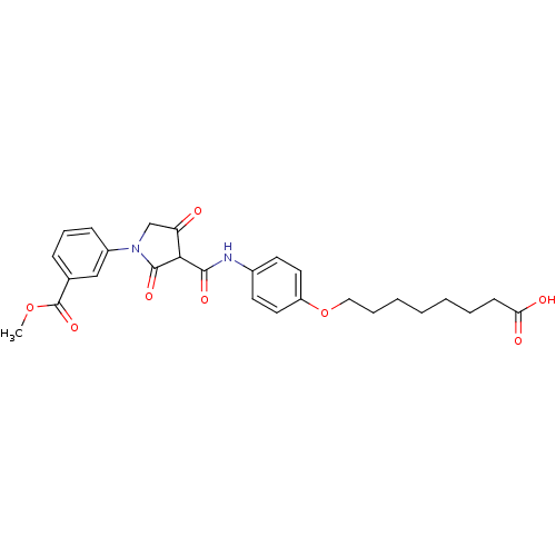 Chemical structure of BindingDB Monomer ID 50111317