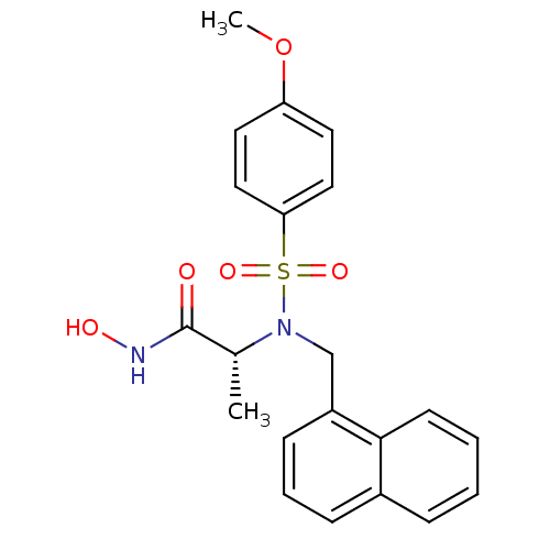 Chemical structure of BindingDB Monomer ID 50111817