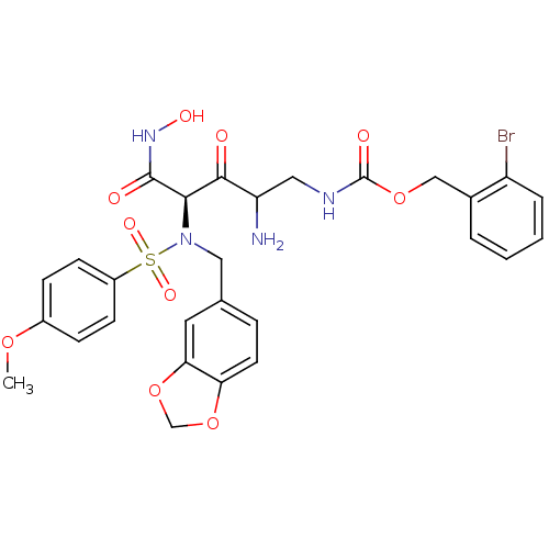 Chemical structure of BindingDB Monomer ID 50111858