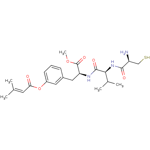 Chemical structure of BindingDB Monomer ID 50114319