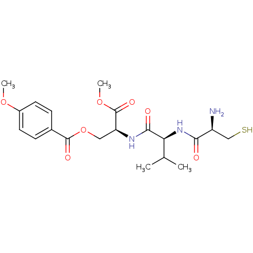 Chemical structure of BindingDB Monomer ID 50114326