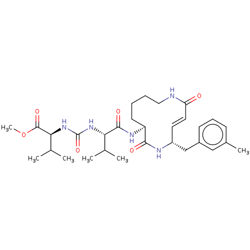 Chemical structure of BindingDB Monomer ID 50119303