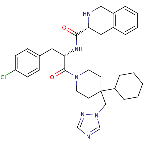 Chemical structure of BindingDB Monomer ID 50119370