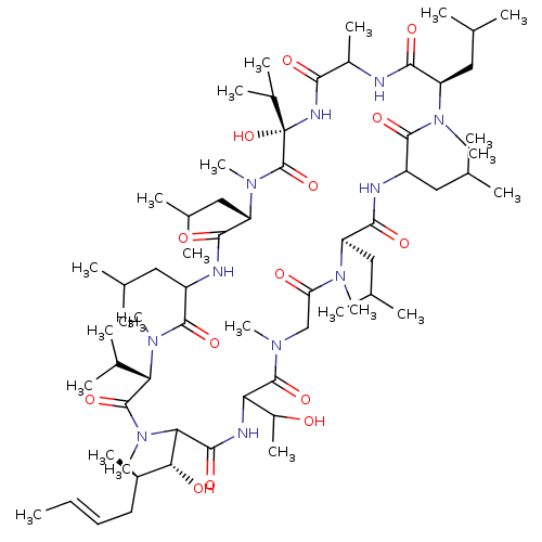 Chemical structure of BindingDB Monomer ID 50119424