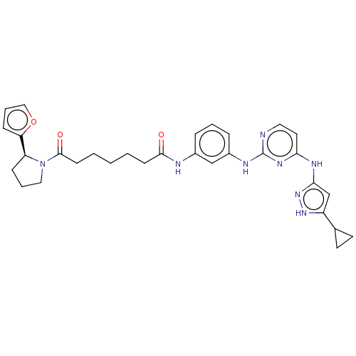 Chemical structure of BindingDB Monomer ID 50119575