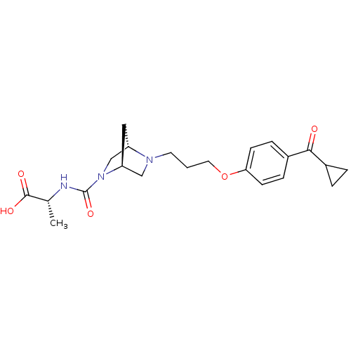 Chemical structure of BindingDB Monomer ID 50119714