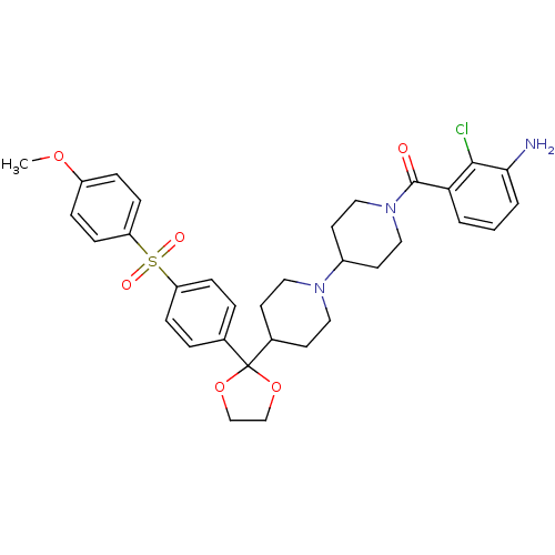 Chemical structure of BindingDB Monomer ID 50121127