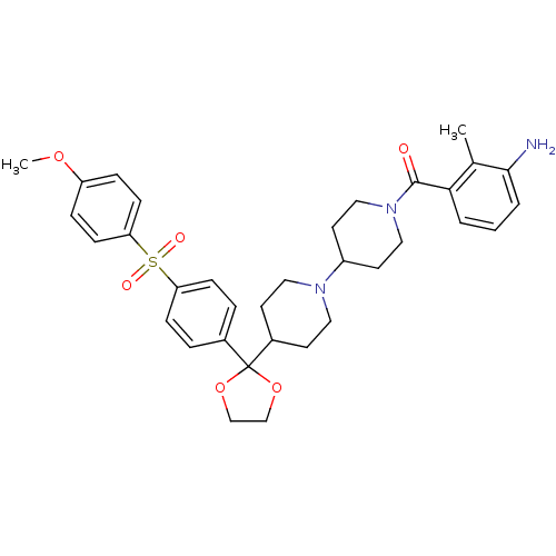 Chemical structure of BindingDB Monomer ID 50121134