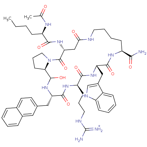 Chemical structure of BindingDB Monomer ID 50121261