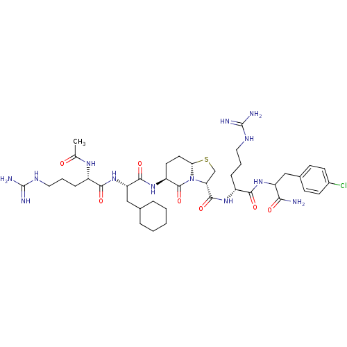 Chemical structure of BindingDB Monomer ID 50121316