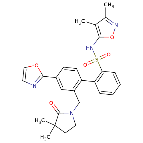 Chemical structure of BindingDB Monomer ID 50122694