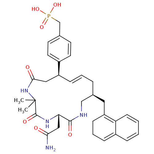 Chemical structure of BindingDB Monomer ID 50122793