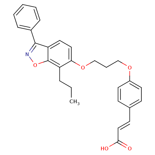 Chemical structure of BindingDB Monomer ID 50124371
