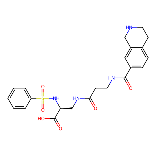 Chemical structure of BindingDB Monomer ID 50124560