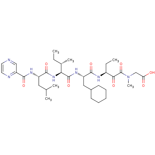Chemical structure of BindingDB Monomer ID 50125391