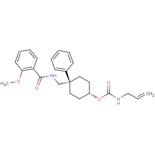 Chemical structure of BindingDB Monomer ID 50125494