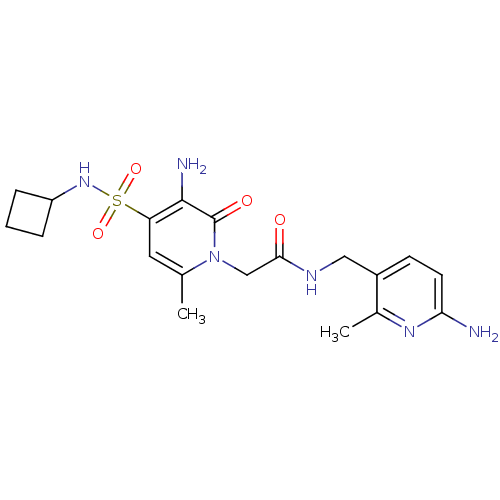 Chemical structure of BindingDB Monomer ID 50126494
