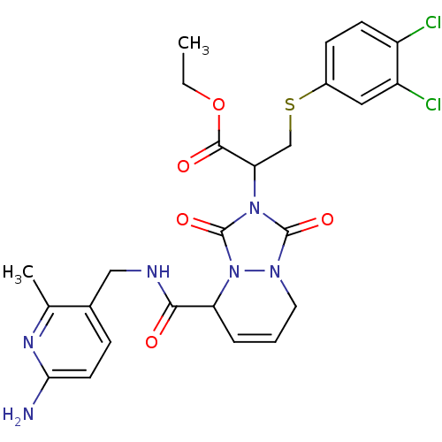 Chemical structure of BindingDB Monomer ID 50126522