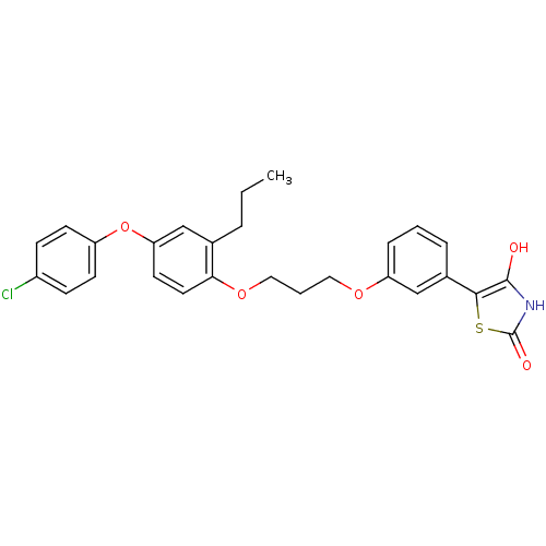 Chemical structure of BindingDB Monomer ID 50131504