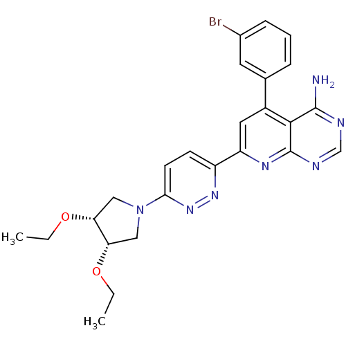Chemical structure of BindingDB Monomer ID 50132279