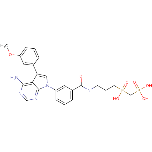 Chemical structure of BindingDB Monomer ID 50132328