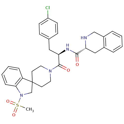 Chemical structure of BindingDB Monomer ID 50134495