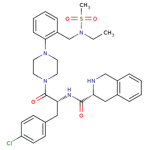 Chemical structure of BindingDB Monomer ID 50134508