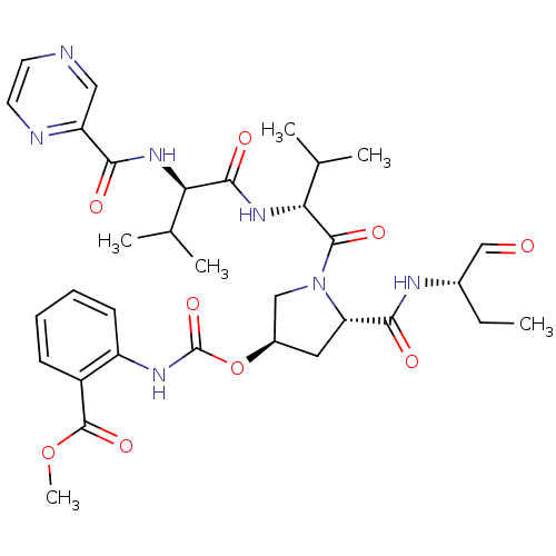 Chemical structure of BindingDB Monomer ID 50135441