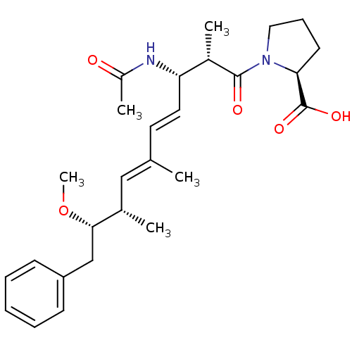 Chemical structure of BindingDB Monomer ID 50135684