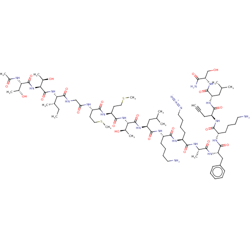 Chemical structure of BindingDB Monomer ID 50136309