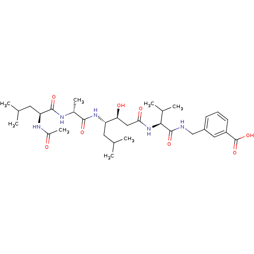 Chemical structure of BindingDB Monomer ID 50136327