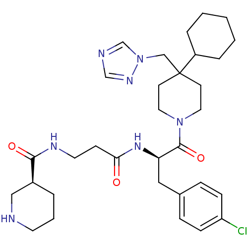 Chemical structure of BindingDB Monomer ID 50136369