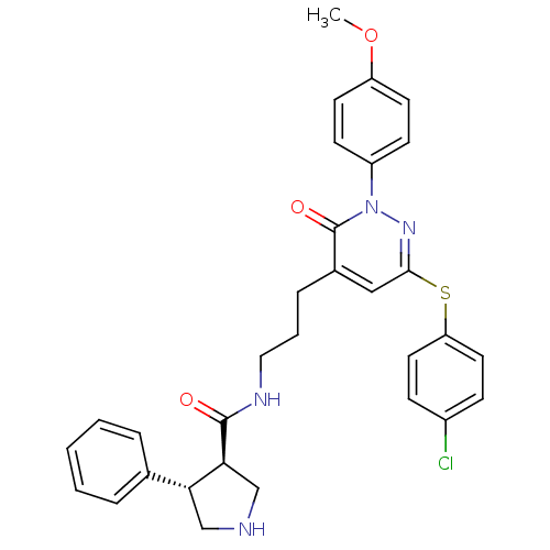 Chemical structure of BindingDB Monomer ID 50136521