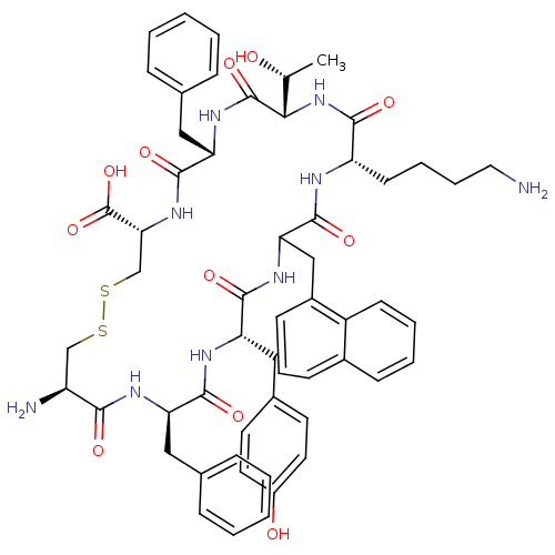 Chemical structure of BindingDB Monomer ID 50136784