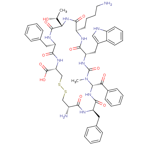 Chemical structure of BindingDB Monomer ID 50136829