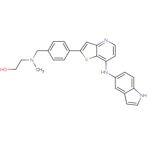 Chemical structure of BindingDB Monomer ID 50137198