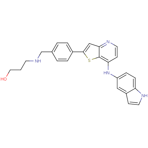 Chemical structure of BindingDB Monomer ID 50137210