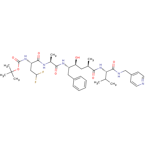 Chemical structure of BindingDB Monomer ID 50137681