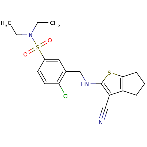 Chemical structure of BindingDB Monomer ID 50137784