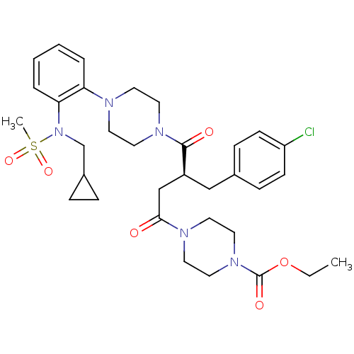 Chemical structure of BindingDB Monomer ID 50138288