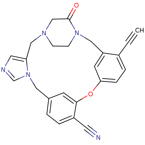 Chemical structure of BindingDB Monomer ID 50139198