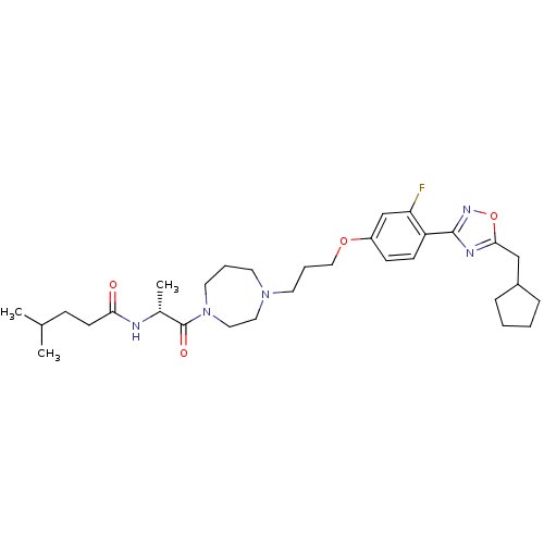 Chemical structure of BindingDB Monomer ID 50139254